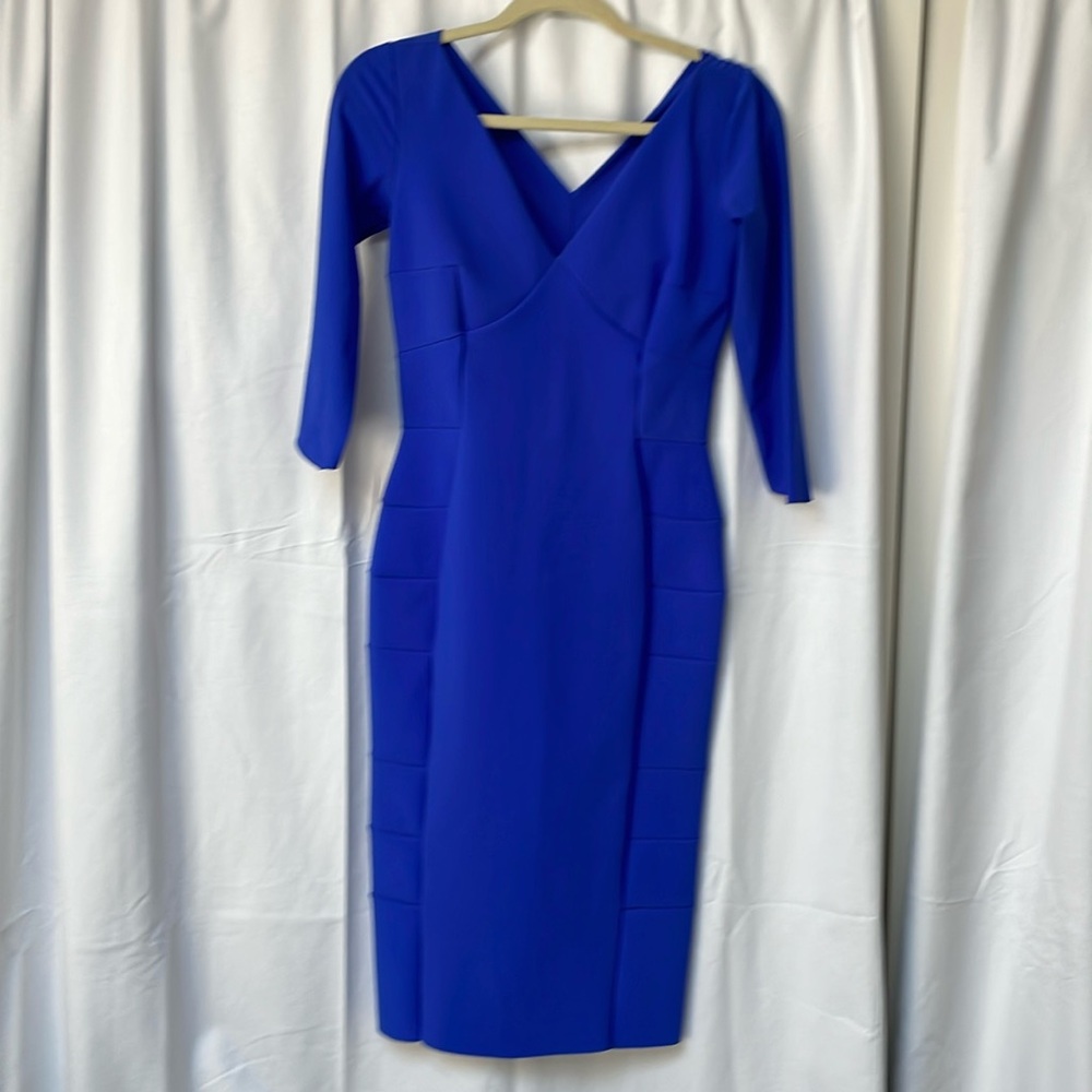 Chiara Boni Blue Midi Dress